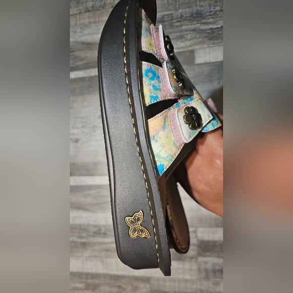 💜Alegria By PG Lite Leather Sandals Earth Goddess Multicolor Zize 38🩷 - Picture 13 of 14